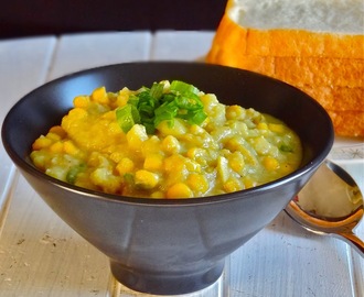 Clam corn chowder curry