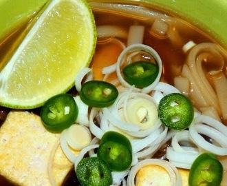 Pho  -  vietnamská polévka po vegansku
