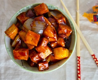 Sweet and sour Tofu