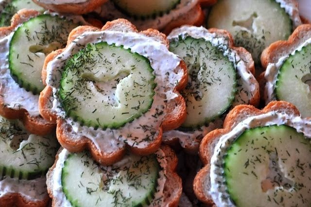 Cucumber-Dill Appetizers