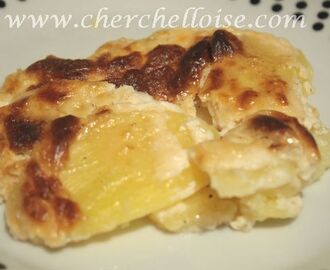 gratin dauphinois, recette d'accompagnement