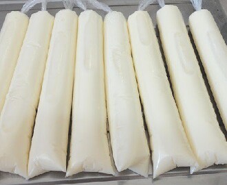 Receita de Sacolé de Tapioca, aprenda como fazer um geladinho simples, dindin de tapioca, fácil e rápido.
