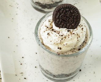 Cookies and Cream White Chocolate Mousse