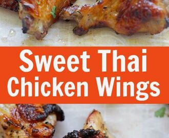 Sweet Thai Chicken Wings - perfectly grilled chicken wings with sweet Thai seasoning. Crazy delicio… | Grilled chicken recipes, Grilled chicken wings, Asian recipes