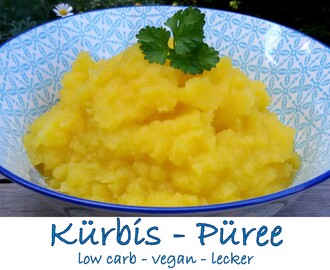 Kürbis Püree low carb vegan