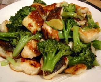 Fish Fillet with Broccoli