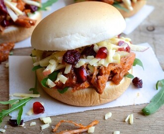 dianne wrote a new post, Barbecued pulled-gammon buns with wild rocket, matchstick apple and cranberry slaw, on the site bibbyskitchenat36.com