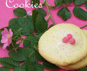 Dornröschens Cookies; Rezept für Cookies und Rosenzucker