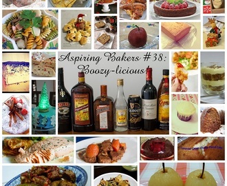 Roundup - Aspiring Bakers #38: Boozy-licious!