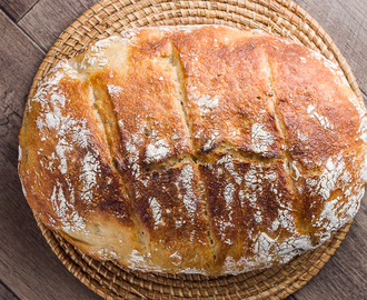Le pain sans pétrissage (recette 1)