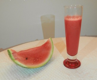 Jus de pastèque girly  (Girly watermelon juice)