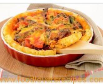 Maize Meal Pie with Pilchard Filling