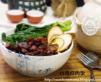 台湾卤肉饭 (Taiwanese Stewed Pork Rice)