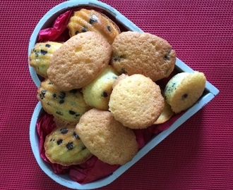 Mini-madeleines aux pépites de chocolat