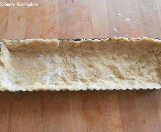 Pâte à tarte sucrée aux flocons d'avoine (Sweet dough pie oatmeal)