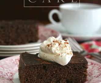 Slow Cooker Gingerbread Cake and World Diabetes Day
