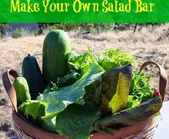 Make Your Own Salad Bar at Home with Kraft #PackedWithSavings #shop