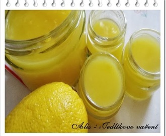 Citronová pomazánka - Lemon curd
