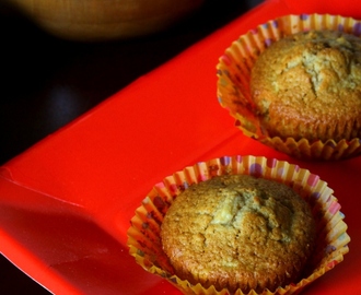 Oat Flour Apple Muffins