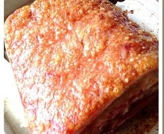 Crispy Roast Pork Or Sio Bak (脆皮烧肉）