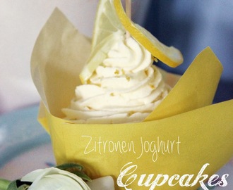 Zitronen Joghurt Cupcakes
