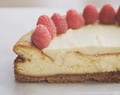 Recept: Cheesecake met witte chocola en frambozen