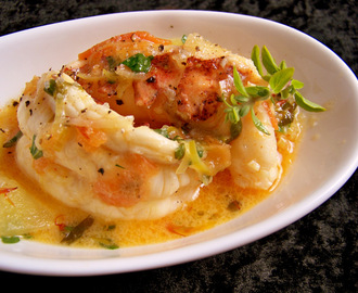Recipe of the Day: Jamaican Butter Poached Spiny Lobster