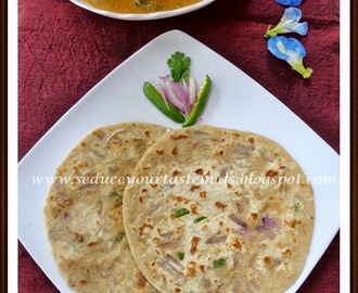 Spicy Cheese Paratha for CCC