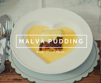 Malva Pudding Recipe