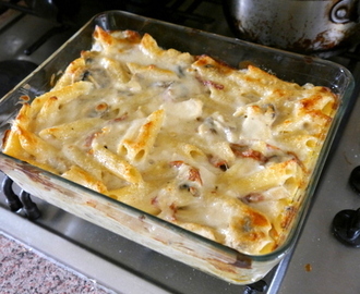 Baked Pasta with Chicken and Sun Dried Tomatoes
