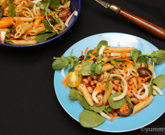Pasta Salad with Kiwi Dressing