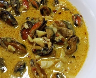 Mussels in Spicy Cream Sauce