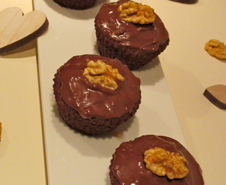 Muffins aux noix façon brownies