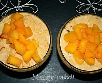 Mango Rabdi |Milk based dessert