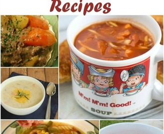 25 Easy Soup Recipes | Homemade Stew, Vegetable Soup, Paleo, and more!