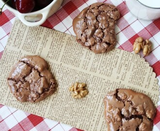 Chocolate puddle cookies !
