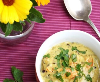 Curry de crevettes au lait de coco – recette de Cyril Lignac
