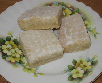 Traditional shortbread with unconventional twist in method