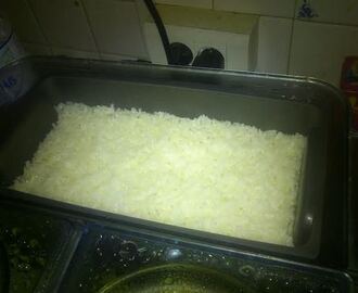 Crumble aux 2 choux et au riz