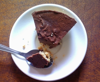 Cheesecake sans cuisson au chocolat et au caramel beurre salé