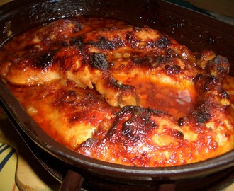 Kuře pečené na medu