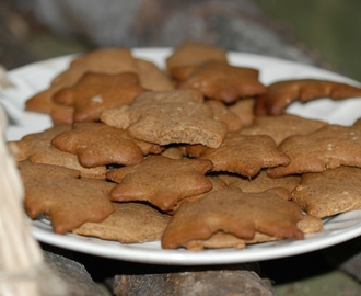 Biscuits aux épices de Noël sans gluten ni produits laitiers
