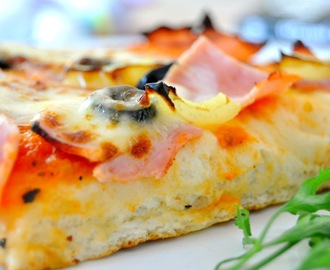 Domowa pizza na grubym spodzie -  najlepsza na świecie