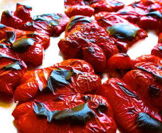 How To Roast and Freeze Red Peppers