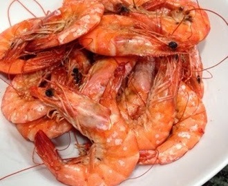 Halabos na Hipon…Steamed Shrimps