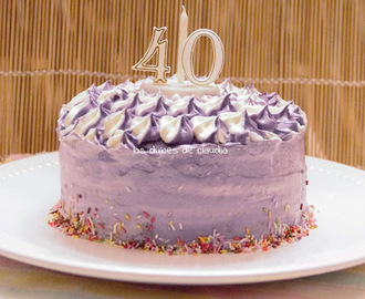 Torta de cumpleaños 40 años