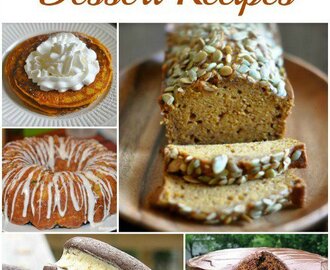 25 Easy Pumpkin Dessert Recipes | Cookies, Cakes, Trifles, Cheesecake, Muffins, and more!