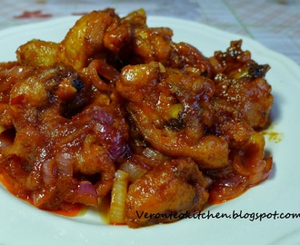 Fried Chicken in Chilli Sauce - 辣椒酱炒鸡