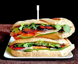 Banh mi - vietnamský sendvič s vepřovým