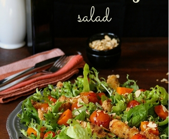 Summer Chicken Goujon Salad